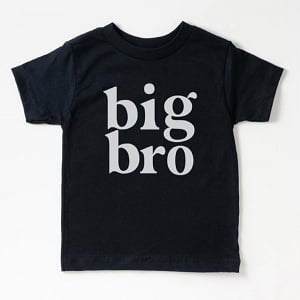 Black Big Bro Tee 