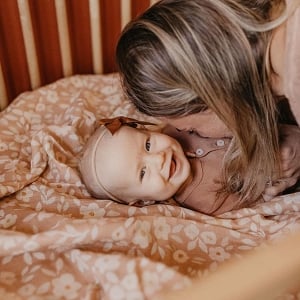 Muslin Swaddle Baby Blanket - Desert Meadow 