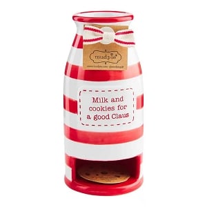 Stripe Milk & Cookie Set 