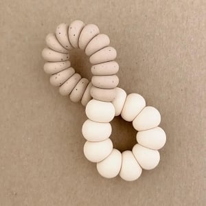 Freezer Teether - Twist Speckled Vanilla
