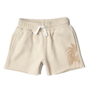 LB Resort Palm Sweatshorts - Cream